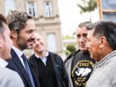 Canciller Cafiero en Campana_Malvinas