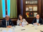 Mondino tuvo reuniones con la Cámara de Comercio de Italia en Argentina
