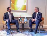 Quirno mantuvo una reunión con el Ministro de Industria y Tecnología Avanzada de los EAU