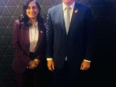 Quirno se reunió con la Ministra de Asuntos Exteriores de Canadá, Anita Anand