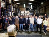 Cafiero recorrió las instalaciones de la PyME familiar Ñuke
