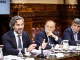 Cafiero en la Comisión de Relaciones Exteriores del Senado