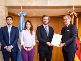 Canciller Cafiero_Acuerdo con Alemania
