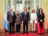 Cafiero y Wendy Sherman 