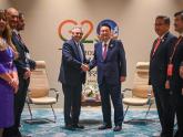 El jefe de Estado mantuvo reuniones bilaterales con sus pares de Bangladesh, República de Corea y Emiratos Árabes Unidos