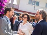 Canciller Cafiero y Secretaria Todesca Bocco en desayuno con empresarios mexicanos, México