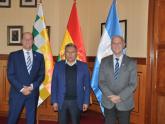 Embajador Ariel Basteiro, Canciller Rogelio Mayta y Embajador Carlos Carmona
