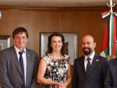 Reunión de trabajo de la Canciller Mondino y el Presidente del CONICET con el Embajador de los Emiratos Árabes Unidos