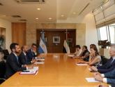 Reunión de trabajo de la Canciller Mondino y el Presidente del CONICET con el Embajador de los Emiratos Árabes Unidos