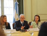 Foreign Minister Mondino and Minister of Justice Mariano Cúneo Libarona