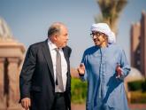El Canciller Werthein mantuvo un encuentro con Su Alteza el Jeque Abdullah bin Zayed Al Nahyan