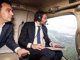 Gobernador Gustavo Valdés y Canciller Santiago Cafiero