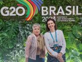 Mondino met with her Mexican counterpart, Alicia Bárcena