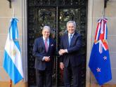 Argentina - Nueva Zelanda: Reunión de Cancilleres en el Palacio San Martín