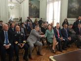 Mondino preside acto de firma Memorándum de Entendimiento en materia de servicios aéreos entre Argentina y Uruguay