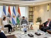 Official visit to India: political and commercial meetings in New Delhi