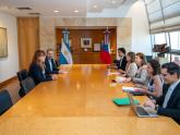 Mondino welcomed the new Ambassador of the Czech Republic, Jarmila Povejšilováa 16-10-24