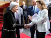  Diana Mondino received a delegation from the United States 