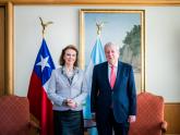 Foreign Minister Mondino’s visit to Chile: bilateral meeting of foreign ministers to advance the political agenda and economic 