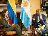 Canciller Mondino en Colombia 19abr24