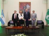 Iftar: Canciller Mondino y el secretario Sánchez recibieron a la comisión directiva del CIRA 