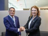UN_Mondino with the Foreign Minister of Belize, Francis Fonseca