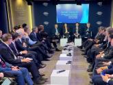 En Davos, Mondino desarrolló una intensa agenda de reuniones
