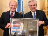 Presidente Alberto Fernández con Bill Nelson_NASA