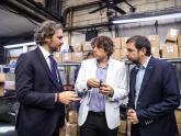 Cafiero visitó pyme de autopartes que amplía mercados por las misiones comerciales organizadas por Cancillería