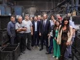 Cafiero visitó pyme de autopartes que amplía mercados por las misiones comerciales organizadas por Cancillería