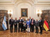 Visita de autoridades alemanas