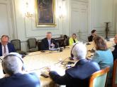 OECD Secretary General Mathias Cormann visits Buenos Aires: meeting with Foreign Minister Mondino and rest of National Cabinet