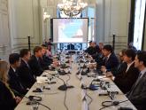 Horacio Reyser recibe a la OPIC de Estados Unidos en el Palacio San Martín