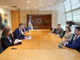 Meeting with executives of Rio Tinto mining company