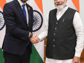 Santiago Cafiero con el Primer Ministro de la India, Narendra Modi