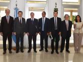 El canciller Solá en Brasil