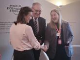 Foro de Davos: La Canciller Mondino participó de reuniones con empresas líderes y tuvo bilaterales 