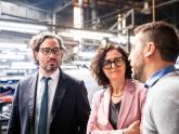 Cafiero visitó la empresa Tromen