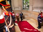 El canciller Santiago Cafiero y su par saudita, Su Alteza el Príncipe Faisal Bin Farhan Al Saud