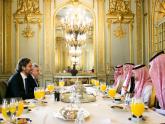 El canciller Santiago Cafiero y su par saudita, Su Alteza el Príncipe Faisal Bin Farhan Al Saud