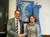 Visita del Jefe de la Subdivisión de Prevención del Terrorismo de la ONUDD