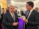 El Canciller Werthein y el Secretario General de la OTAN, Mark Rutte, en la 61º Conferencia de Seguridad en Munich