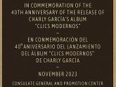 Placa Charly García Corner