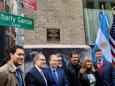 Inauguración Charly García Corner