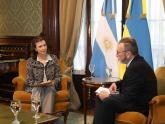 Foreign Minister Mondino met with Ukranian Ambassador 