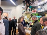 Foreign Minister Mondino meets in Italy with the Minister of Agriculture and opens two art exhibitions at Casa Argentina in Rome