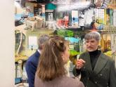 Foreign Minister Mondino meets in Italy with the Minister of Agriculture and opens two art exhibitions at Casa Argentina in Rome