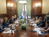 Mondino met with her Croatian counterpart, Gordan Grlić Radman