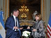 Argentina and United States signed agreements at the Foreign Ministry