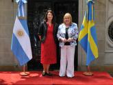 Malcorra receives the Minister for European Union Affairs and Trade of the Kingdom of Sweden, Ann Linde